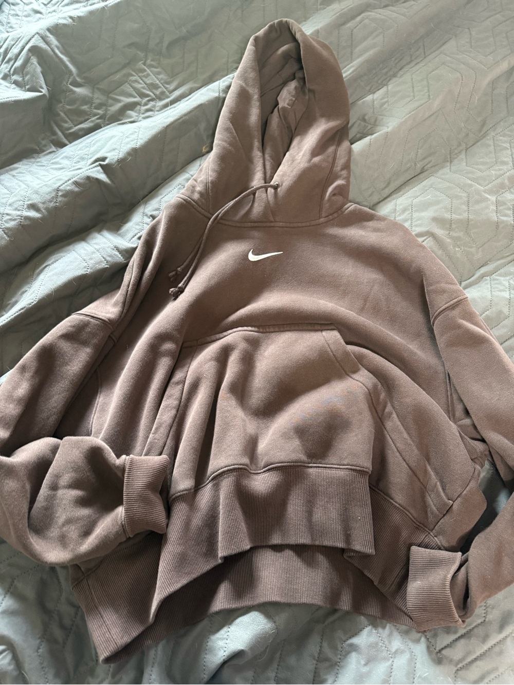Nike women’s brown hoodie